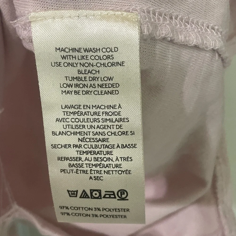 We the Free Light Pink Tunic Long Sleeve Shirt Size Medium Oversized Staple